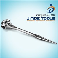 Double tail ratchet wrench