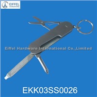 Promotional stainless steel keyring knife (EKK03SS0026)