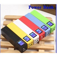 customize company logo mobile power charger 2600mah power bank used as door gifts
