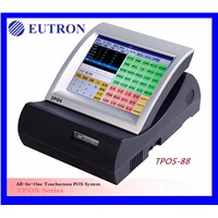 10.4 inch touch screen pos system, restaurant pos system
