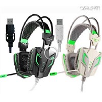 Wired Noise Reduction  LED Vibration Headphone for Gamer