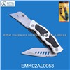 High quality Multifunction cutter knife with aluminium&rubber handle (EMK02AL0053)