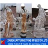 marble lady statue carving
