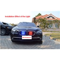 12V/24V Car Flash Grille Lamp LED Strobe Light for Car