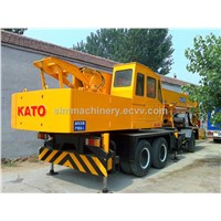 Used kato nk250e-m crane cheap for sale original japan truck crane 25TON NK250E