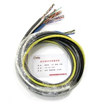 Cat.5e 4prs single shielded cable (FTP) passed UL certificate