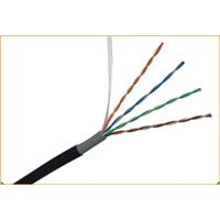 Cat.5 4prs unshielded outdoor water - proof cable passed UL certificate