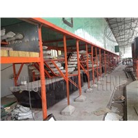 Household, industrial gloves production machine