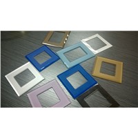 light touch glass switch panel,wall switch glass plates, glass touch switch cover