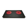 Built-in or Desktop New Double Infrared Cooker, Double Infrared Stove with Metal Body