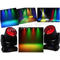 Amazing effect 12pcs 10w  LED Beam RGBW 4in1 Moving Head light, seven color beam and flower effect
