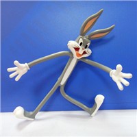 Flexible Plastic Figure, Ideal for Promotional Gifts or Collections