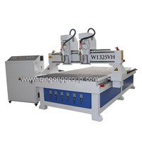 Two Heads CNC Router Wood Engraving Machine