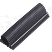 Universal Black Aluminum and Rubber Garage Door Bottom