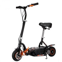 Mini portable EVO electric scooter foldable electric bicycle rear brake with seat max range 28km