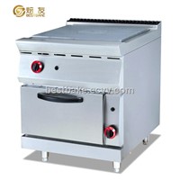 Stainless Steel Free Standing Gas Hot Plate with Oven BY-GH783-2