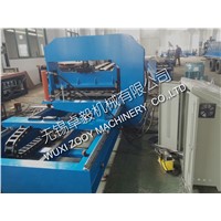 color steel G250Mpa Corrugated Curving Machine with Hydraulic Pressing
