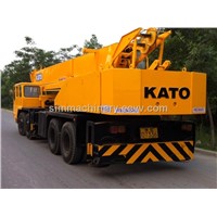 USED NK350E Truck Crane 35T original japan kato 35ton cheap crane