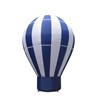 White and Blue inflatable ground balloon (BGB006)