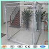 PVC coated chain link fence gate/ outdoor dog cage