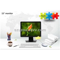 15" POS touch monitor