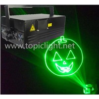 2014Hot selling,Topic Light ACCU 1W Green Laser Light, DustProof Auto Run DMX512,Music active