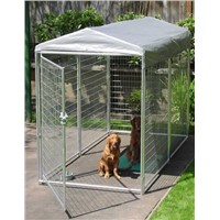 6ft Height Dog Run Kennel with top roof cover
