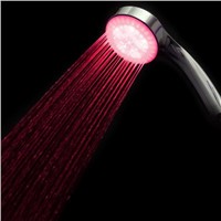 led shower head color changing by water temperature