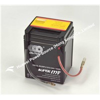 OUTDO Battery / 12V motorcycle battery / atv battery / scooter battery 12N6.5L-BS