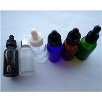 Hot Color Glass Long Rubber Head Glass Tip Dropper E-juice Empty Bottle Childproof Cap Oil Bottle