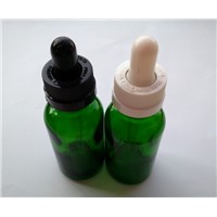 Glass E-liquid Bottle Green Glass Bottle For E-cig Childproof Cap Long Rubber Head Smoke Oil Bottle