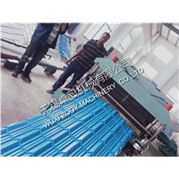 Color Steel wall panel / Roof Tile Roll Forming Machine with PLC Control System