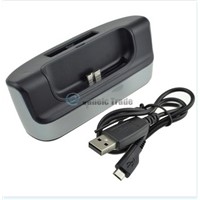 USB Dual Docking Station Battery Charger Cradle For Samsung Galaxy S5 i9600 G900