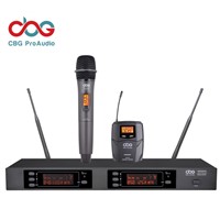 iWM3600 160 CHN Dual True Diversity UHF Wireless Microphone System
