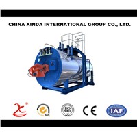 oil and gas Horizontal hot water boiler price for sale