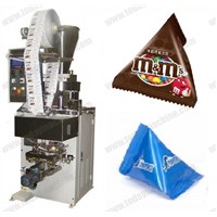 0-100g automatic pyramid/triangle-bag filling and sealing machine