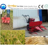 Mini rice harvester | Small rice harvester | Rice harvesting machine