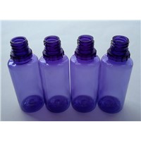 Hot 20ML PET Plastic Purple E-cig Bottle E-liquid Empty Bottle Temperproof Cap Bottle  For E-juice
