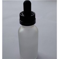 Whoesale Childproof White And Black Cap Bottle 30ml Glass E-cigaret Bottle Glass Dropper Bottle