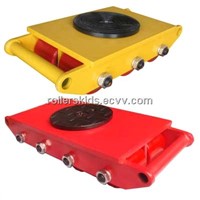 Machine skates will protect the floor when moving