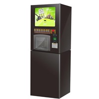 Instant Coffee Vending Machine With LCD Diaplay
