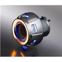 2.0inch hid bi-xenon motorcycle projector lens light with double angel eyes(13B)