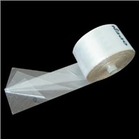 HDPE transparent Star seal Roll pack Plastic food bag/Can liner/Bin liner