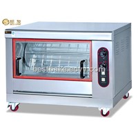 Stainless Steel Gas Chicken Roaster With Good Showing Effect BY-GB368