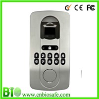 No Wire Battery Operation Elegant Design Small Size Biometric Door Lock Security(HF-LA200)