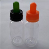 Hot 30ml PET Glass Dropper E-cig  Bottle  Plastic Clear Bottle For E-juice