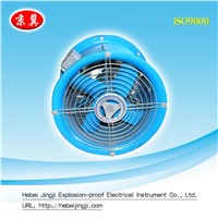 explosion proof draught fan for mine and factory