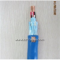 Blue sheath intrinsic safety shielded computer cable