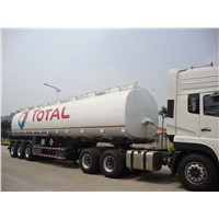 Carbon steel fuel tanker semi-trailer