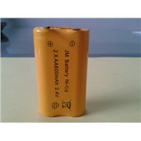 Ni-Cd Battery 2*AA600Mah 2.4V